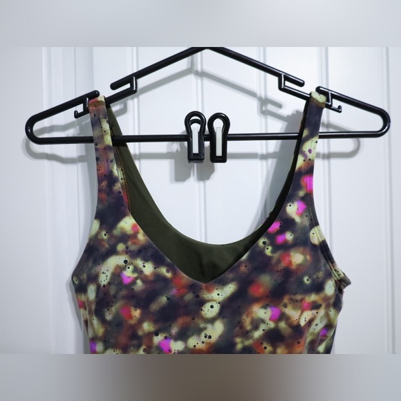 Lululemon Align Tank Top Soft Focus Splatter Green Multi Women’s Size 8 - Picture 3 of 9